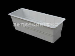 百（bǎi）煉高架玻璃鋼花盆