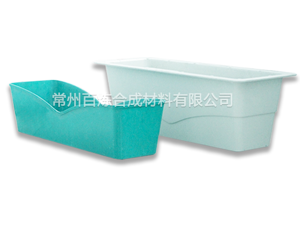 雙層帶底托花盆 810*310*300