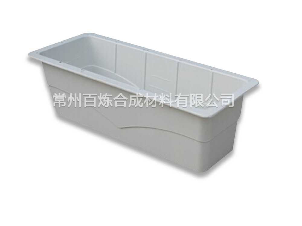 長方形（xíng）玻璃鋼花盆 810*310*240