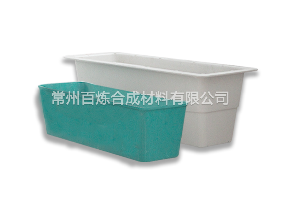 高架橋玻璃鋼花（huā）盆 700*380*400