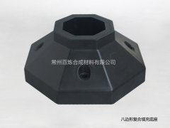 八邊（biān）形複（fù）合填充護欄底座-BLXWBBX
